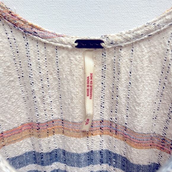 Free People Harper Striped Midi Dress Size S - Picture 2 of 7